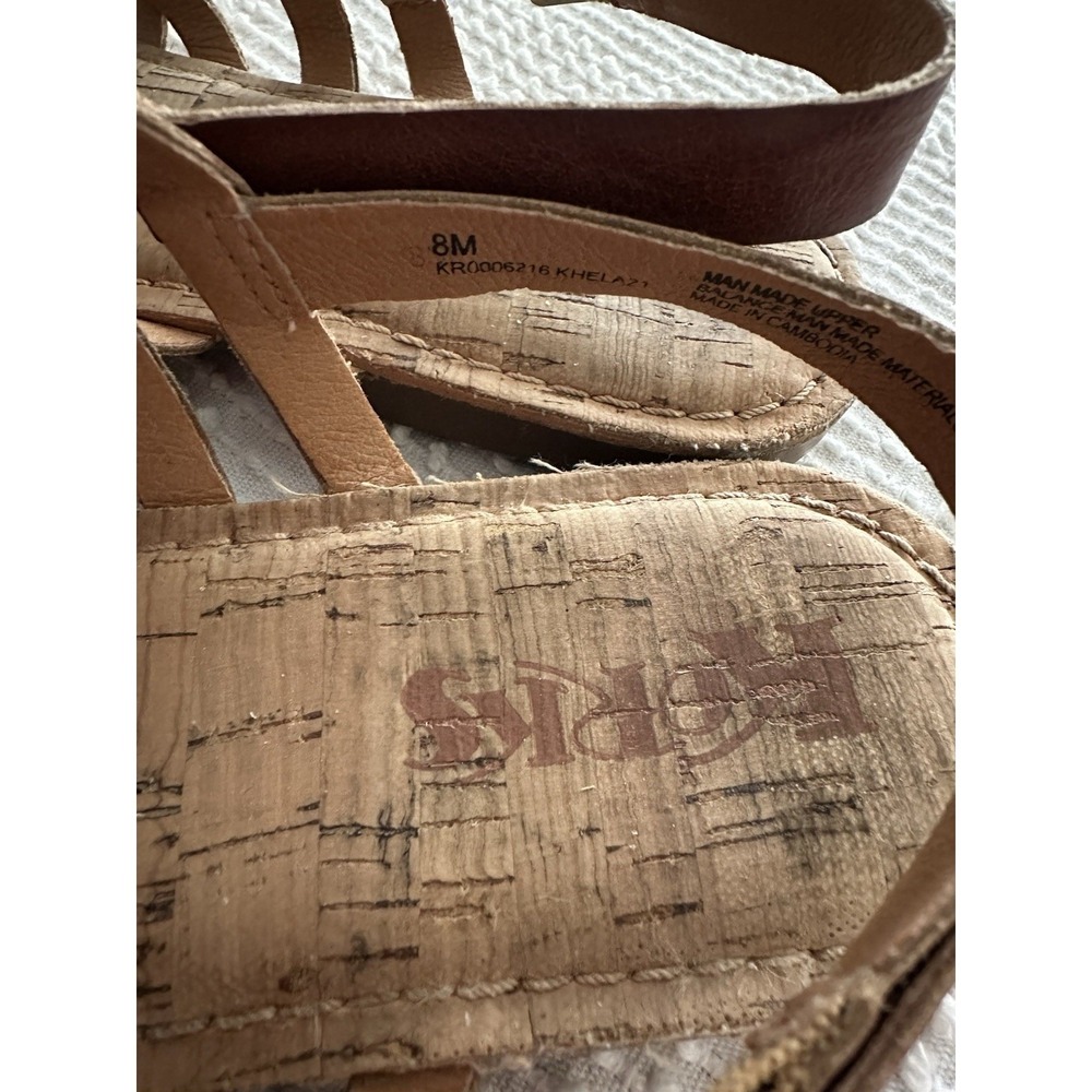 Korks Strappy Leather Sandals Size 8 Perfect For Summer And So Comfortable - Picture 5 of 5